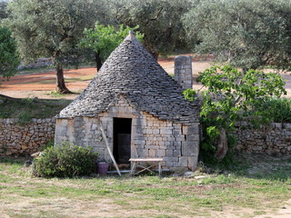 Trullo barn (utility room). Alberobello, Italy