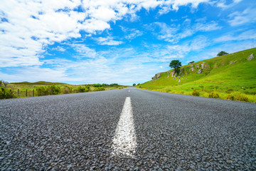 road in green hills,coromandel peninsula, new zealand 16 © Christian B.