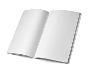book notebook textbook white blank paper template