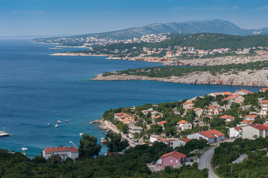 Adriak&uuml;ste bei Senji in Kroatien