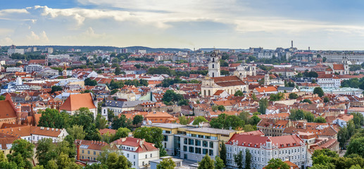 View of Vilnius, Lithuania