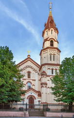 Fototapeta na wymiar Church of St. Nicholas, Vilnius, Linuania