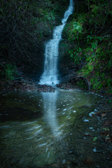  Woodland waterfall Landscape