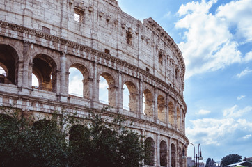 Obraz premium The Roman colosseum