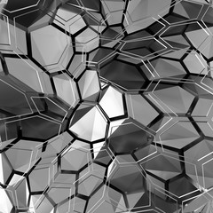 Abstract background. 3D rendering.