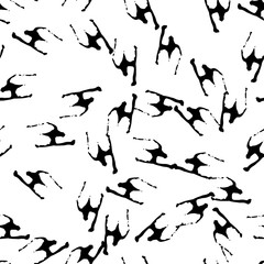 Urban UFO camouflage of various shades of white and black colors