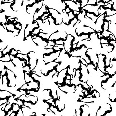 Urban UFO camouflage of various shades of white and black colors