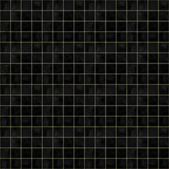 Fototapeta premium Abstract geometric seamless pattern with squares. Watercolour artwork.