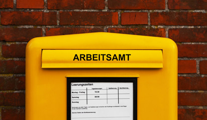 Arbeitsamt Briefkasten