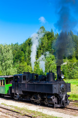 steam train, Lunz am See, Lower Austria, Austria