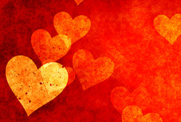 valentine hearts template