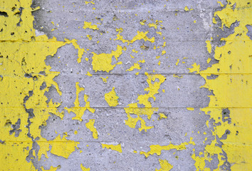 grunge yellow wall background