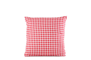 Soft pillow isolated on white background