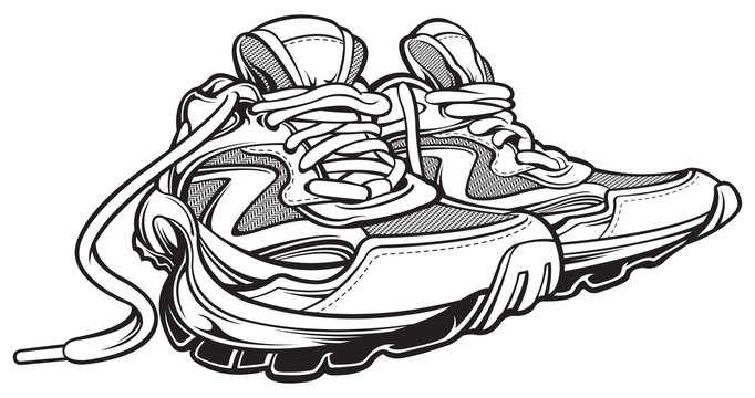 Imágenes de Cartoon Running Shoes: descubre bancos de fotos, ilustraciones,  vectores y vídeos de 28,507 | Adobe Stock