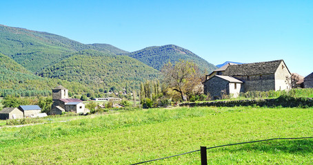 R&iacute;o Ara a su paso por Liguerre, Huesca, Arag&oacute;n, Espa&ntilde;a