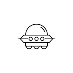 robot, rover outline icon. Signs and symbols can be used for web, logo, mobile app, UI, UX