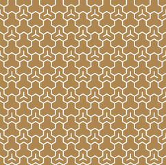 Seamless pattern based on Japanese ornament Kumiko