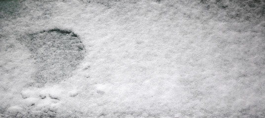 Ice with snow texture