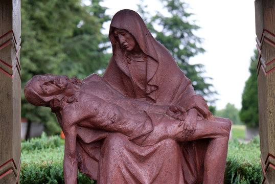 Our Lady of Sorrows, cemetery in Ursberg, Germany