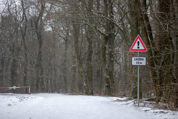 warning marker