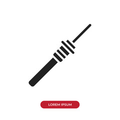 Pyrometer vector icon