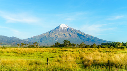 Cone volcano mount taranaki, new zealand 18