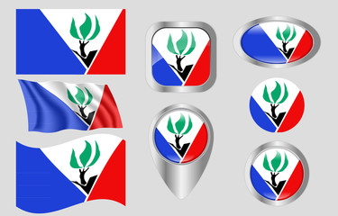 Flag of Hazelwood, Missouri