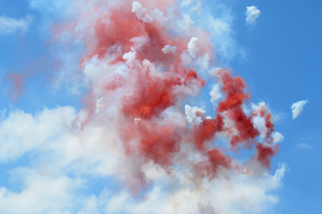 Smoke colored cloud 