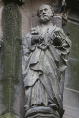 Obraz premium Saint Peter, Collegiate Church of St. George in Tubingen, Germany