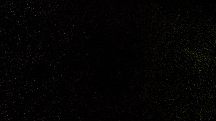 Background with a variety of multicolored stars. Big and small.