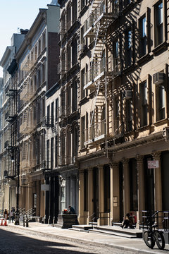 A street in New York City's Soho