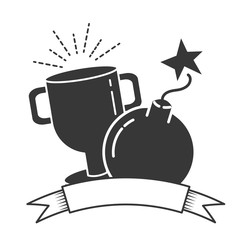 trophy and boom cartoon video game