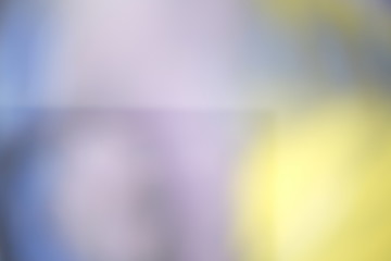 Background out of color gradients and bright setup