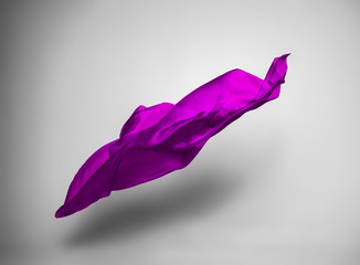 abstract flying fabric