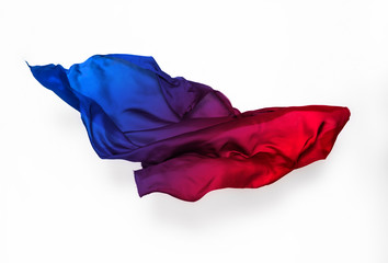 multicolored fabric in motion