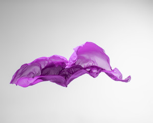 abstract flying fabric