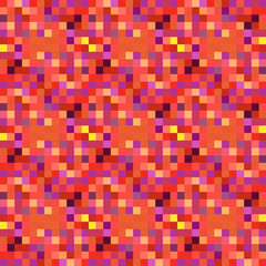 Seamless pattern background from a variety of multicolored squares.