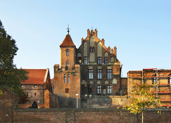 View of old Torun.  Poland