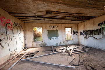 Abandoned house