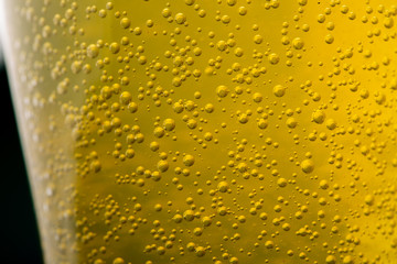 beer close-up, macro