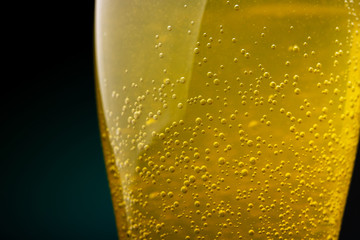 beer close-up, macro