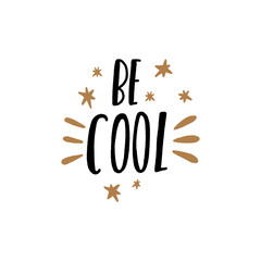 Vector tempting typography lettering postcard or poster