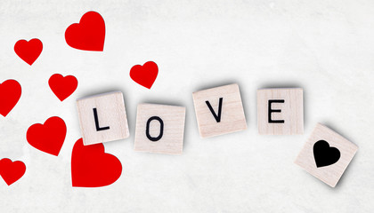 Herz und Liebe Motiv