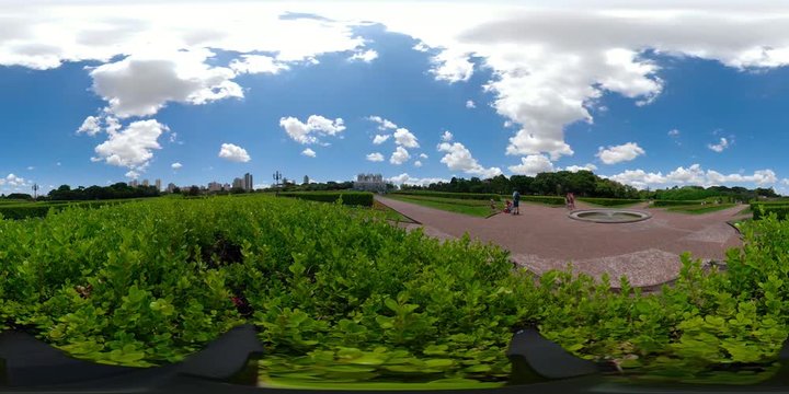 360 Virtual reality of Botanical Garden Curitiba Brazil