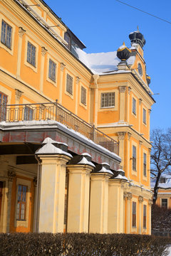 The Menshikov Palace in Saint Petersburg.
