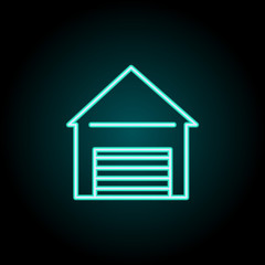 lighthouse icon. Elements of Bulding Landmarks in neon style icons. Simple icon for websites, web design, mobile app, info graphics