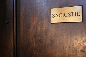 Sacristie. Coll&eacute;giale Saint-Jacques-le-Majeur. Sallanches. / Sacristy. Saint James's collegiate church. Sallanches. 