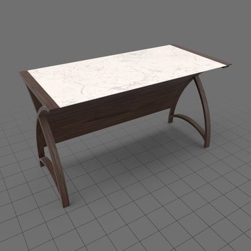 Modern computer table