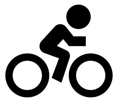 Bike Rider Vector Icon