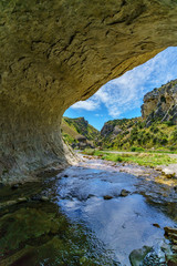 cavern in cave stream scenic reserve, new zealand 11